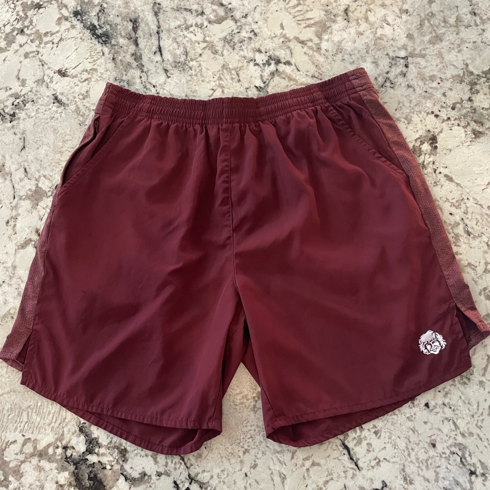Danny Duncan Maroon Athletic Shorts